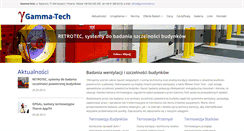 Desktop Screenshot of gamma-tech.pl